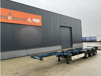 Полуприцеп-контейнеровоз/ Сменный кузов Krone 40FT HC, extendable at the rear, BPW, NL-Chassis: фото 1