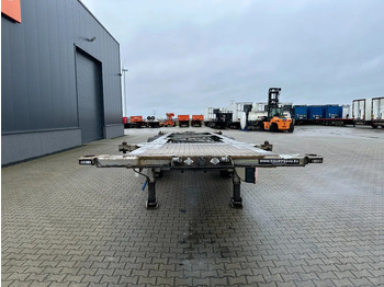Полуприцеп-контейнеровоз/ Сменный кузов TURBO'S HOET 20FT/30FT, ADR (FL, AT), empty weight: 3.720kg, liftaxle, SAF disc: фото 5