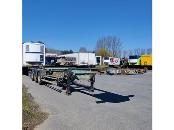 Полуприцеп-контейнеровоз/ Сменный кузов Coder 40inch container chassis: фото 1