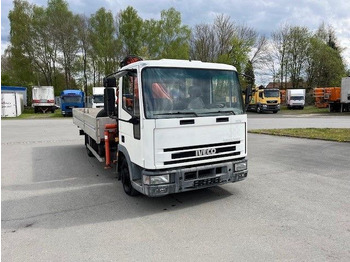 Грузовик бортовой/ Платформа, Автоманипулятор Iveco ML 75 E Pritsche mit Atlas Ladekran 60.1: фото 5