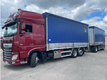 Тентованный грузовик DAF XF 530