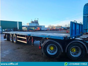 Полуприцеп бортовой/ Платформа Groenewegen 3-ass. Vlakke oplegger / 1x gestuurd: фото 4