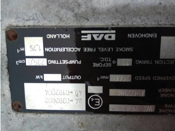 Двигатель для Грузовиков DAF ATI WS268   DAF ATI DAF 85 95: фото 3