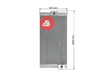 Новый Радиатор для Воздушных компрессоров ATLAS COPCO GA110 - GA160: фото 3