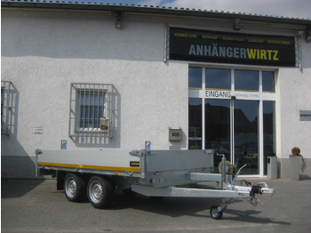 Прицеп бортовой/ Платформа Multi Transporter 310x160x30cm Rampen Winde niedrig Fahrwerk 13" (M) 2700kg: фото 3