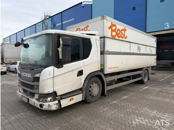 Грузовик с закрытым кузовом SCANIA L