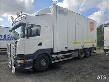 Грузовик с закрытым кузовом SCANIA R 490