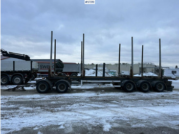 Прицеп лесовоз Logging trailer 5-axles, Parator SV 18-24: фото 2