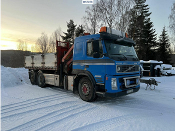 Автоманипулятор Volvo FM 400 6*2 Crane Truck with tiltable flatbed Palfinger PK16502: фото 3