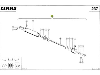Гидравлический цилиндр CLAAS