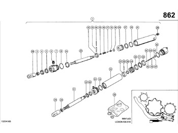 Гидравлический цилиндр CLAAS