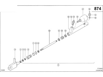 Гидравлический цилиндр CLAAS