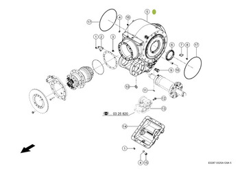 Дифференциал CLAAS