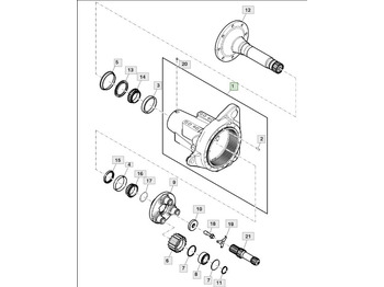Бортовой редуктор JOHN DEERE