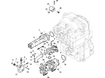 Гидравлический насос JOHN DEERE