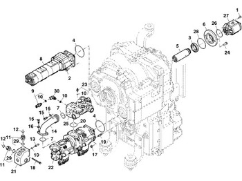 Гидравлический насос JOHN DEERE