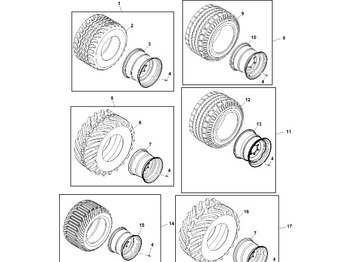 Колесный диск JOHN DEERE