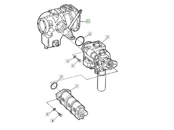 Гидравлический насос JOHN DEERE