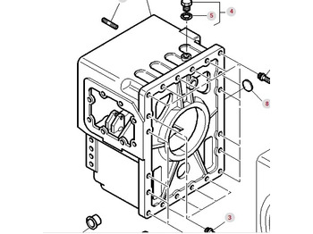 Ось и запчасти MASSEY FERGUSON