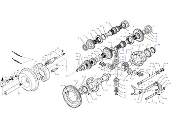 Коробка передач и запчасти MASSEY FERGUSON