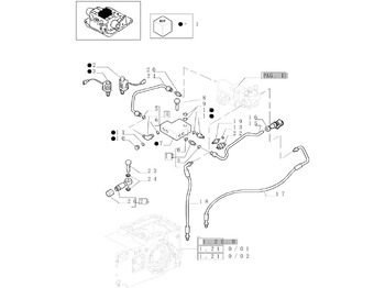 Тормозной клапан NEW HOLLAND