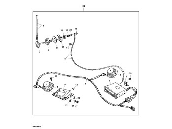 Приборная панель JOHN DEERE