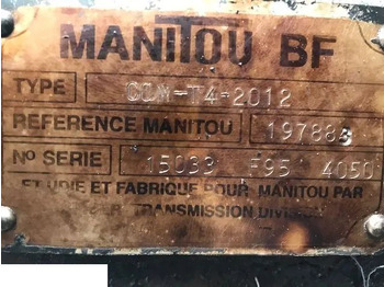 Трансмиссия MANITOU