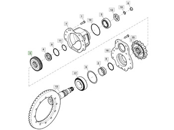 Запчасти JOHN DEERE