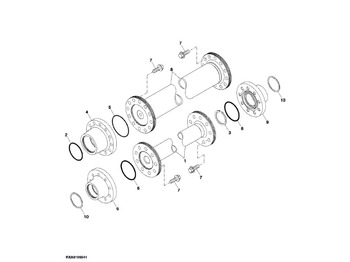 Запчасти JOHN DEERE
