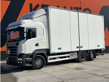 Грузовик с закрытым кузовом SCANIA R 490