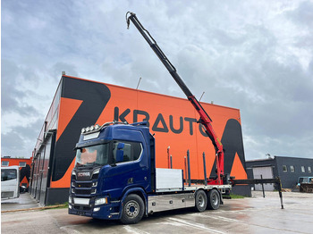 Грузовик бортовой/ Платформа SCANIA R 650