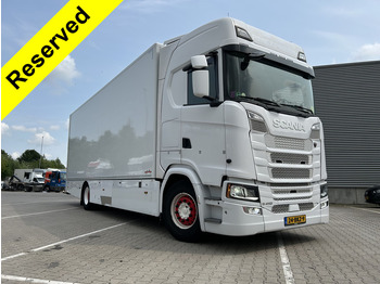 Грузовик с закрытым кузовом SCANIA S 410