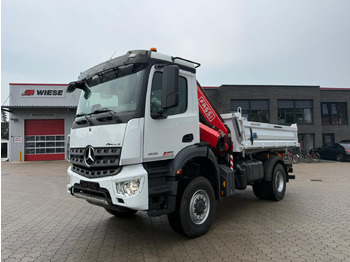 Mercedes-Benz Arocs 1835  4x2 Meiller Fassi F135 Kran Kipper в лизинг Mercedes-Benz Arocs 1835  4x2 Meiller Fassi F135 Kran Kipper: фото 1