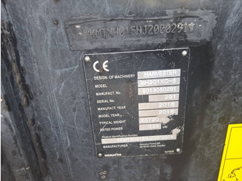 Харвестер Komatsu 901 XC: фото 4