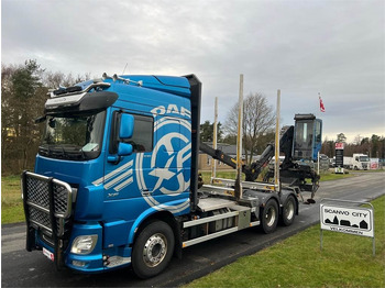 Лесовоз DAF XF 530