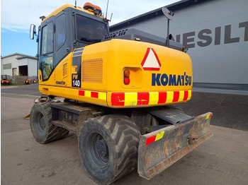Колёсный экскаватор Komatsu MYYTY! SOLD! PW140-7 PYÖRITTÄJÄLLÄ: фото 3