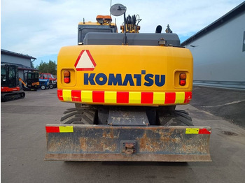 Колёсный экскаватор Komatsu MYYTY! SOLD! PW140-7 PYÖRITTÄJÄLLÄ: фото 4