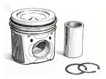 Поршень/ Кольцо/ Втулка