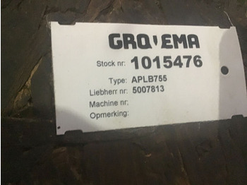 Ось и запчасти LIEBHERR