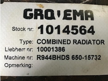 Радиатор Liebherr Combined Radiator: фото 3