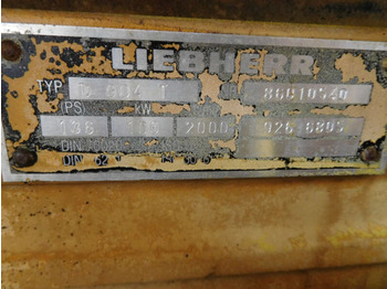 Двигатель LIEBHERR