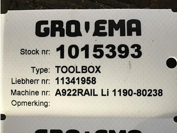 Запчасти Liebherr Tool Box: фото 3