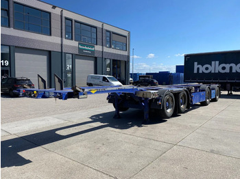 Полуприцеп-контейнеровоз/ Сменный кузов Broshuis 2Connect 2AKCC / 4 Axles / 3x Steering Axle / 2x Lift Axle: фото 4