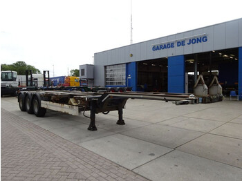 Полуприцеп-контейнеровоз/ Сменный кузов Kögel SW24 Container Chassis / 2x Extendable / BPW + Drum: фото 5