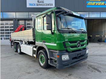 Самосвал, Автоманипулятор MERCEDES 2551 V8 6x2 Fassi 185-5 Bj.2020: фото 3