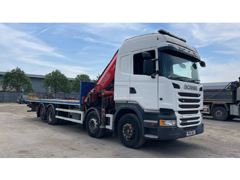 Грузовик бортовой/ Платформа SCANIA R 450