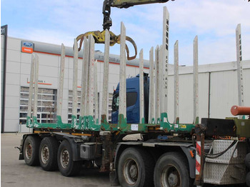 Полуприцеп лесовоз DOLL H3S-14H9, SAF, 2X LIFTING AXLE, EXPANDABLE: фото 2