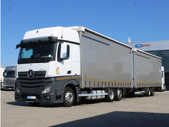 Тентованный грузовик MERCEDES-BENZ Actros 2542