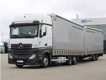 Тентованный грузовик MERCEDES-BENZ Actros 2542