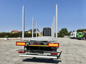 Полуприцеп лесовоз MEGA TIMBER LONG Holzauflieger 6 Rungenpaare: фото 5